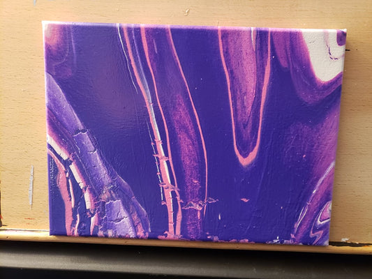 Purple and Pink Pour