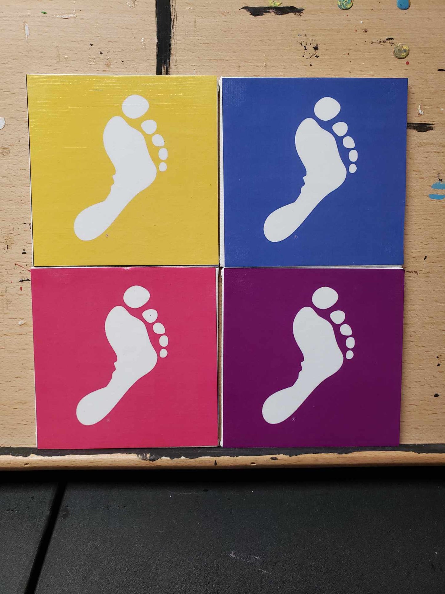Barefoot Wine coasters