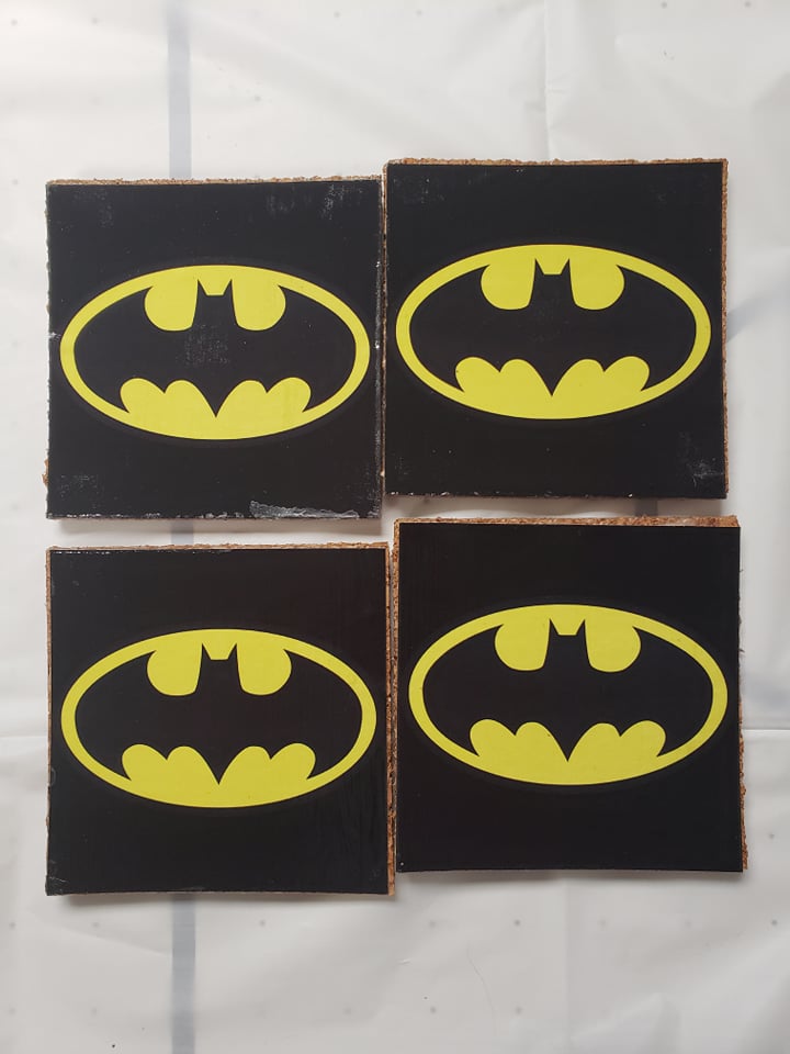 BatMan coasters