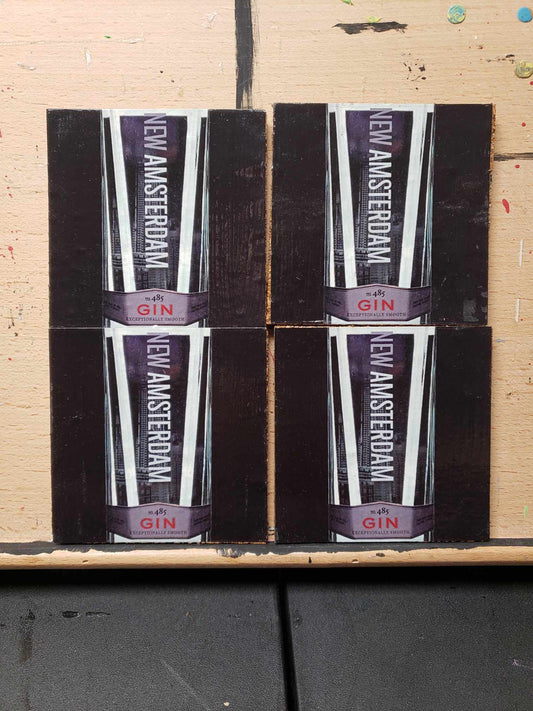 New Amsterdam Gin coasters
