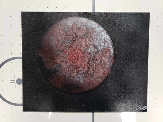 Red and White Planet