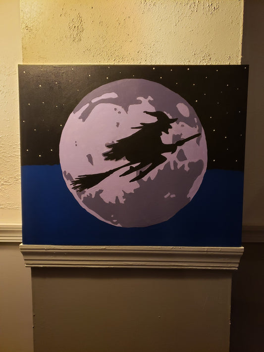 Witch Across the Moon