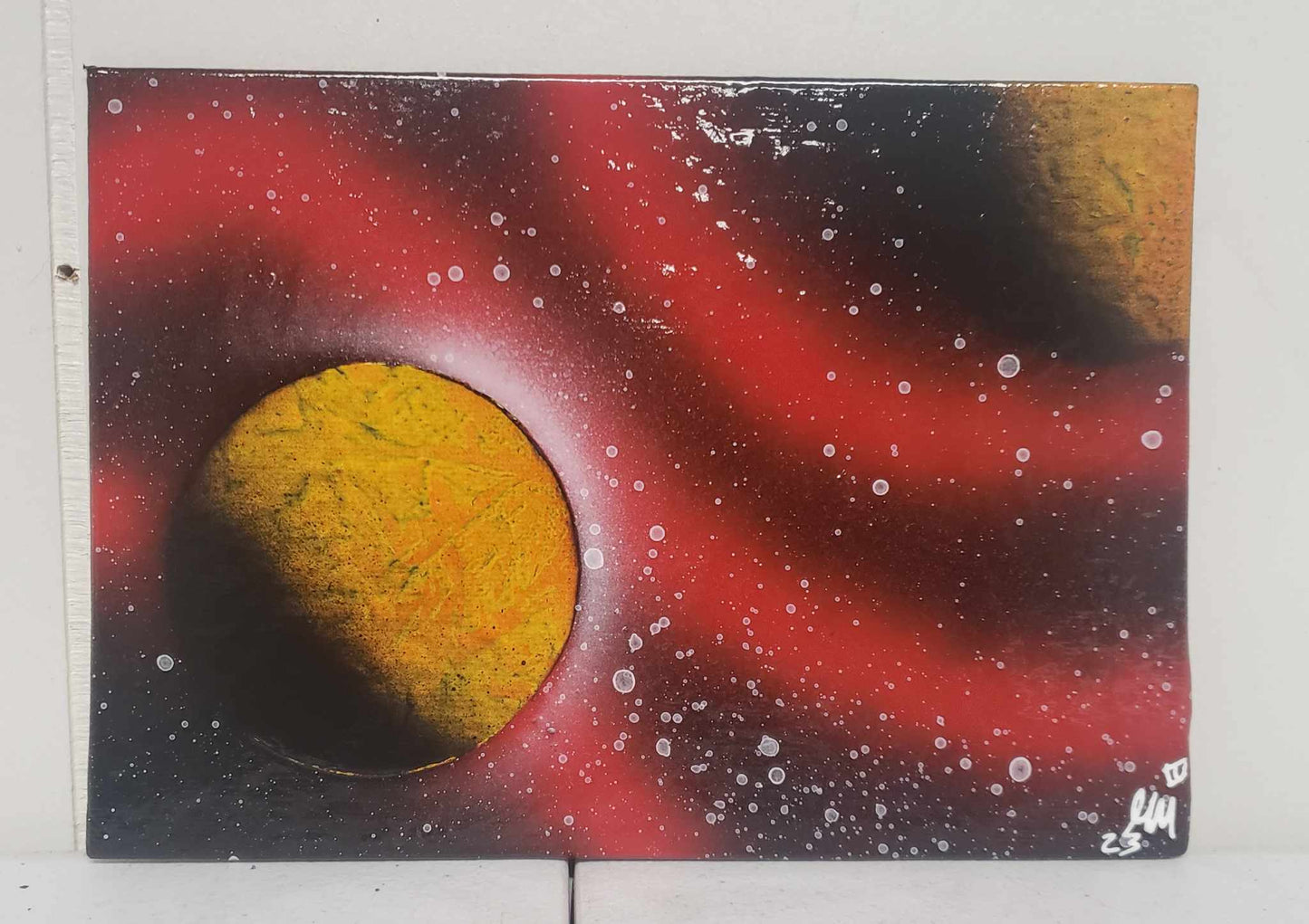 Orange and Yellow Planets