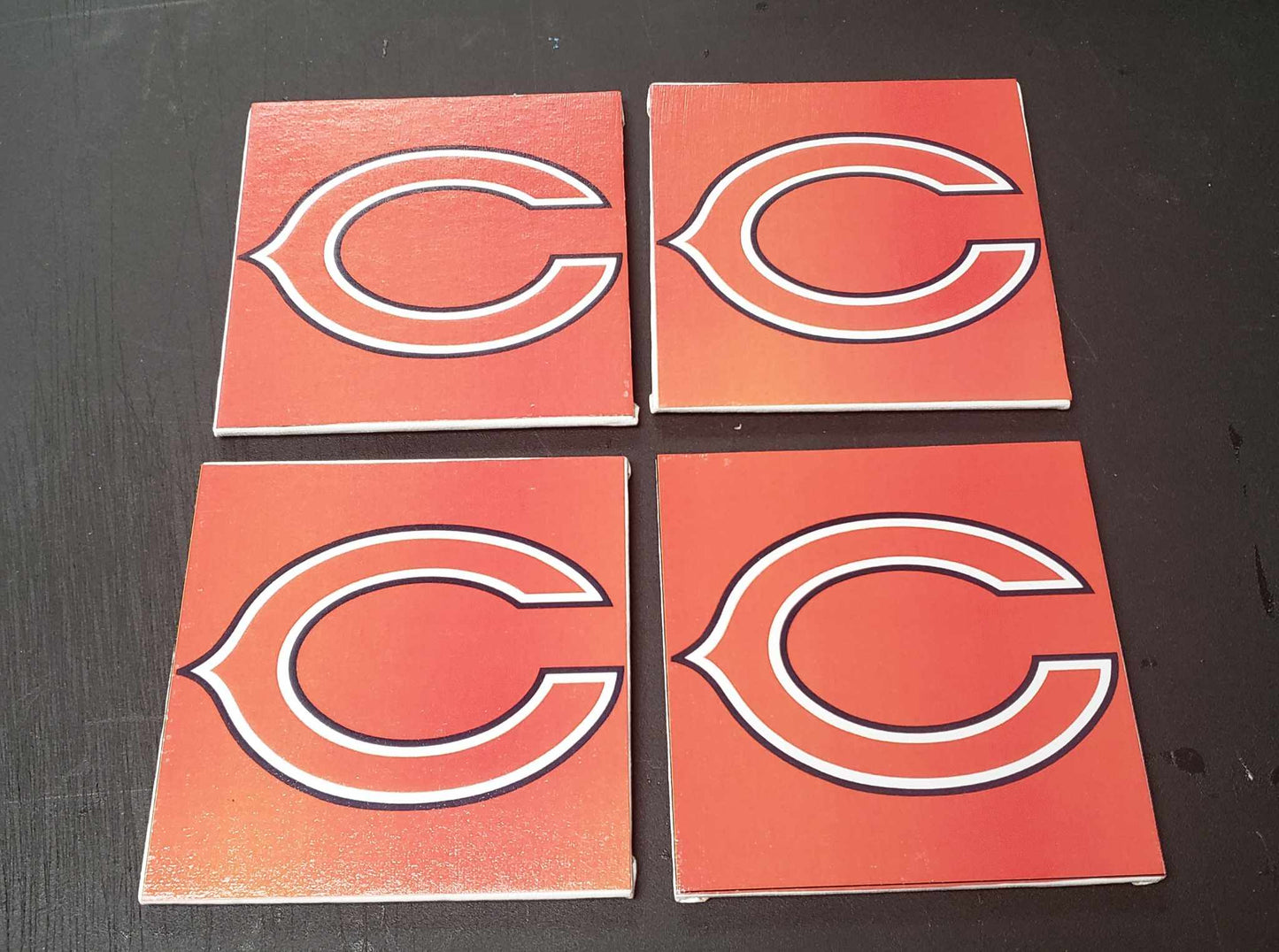 Chicago Bears coasters