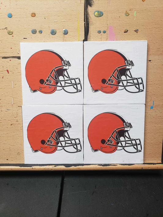 Cleveland Browns coasters