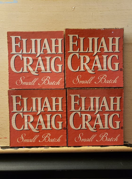 Elijah Craig Bourbon coasters
