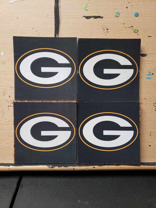 Green Bay Packers coasters