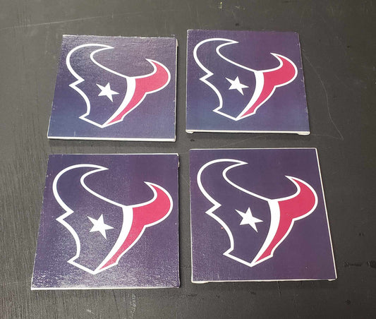 Houston Texans coasters