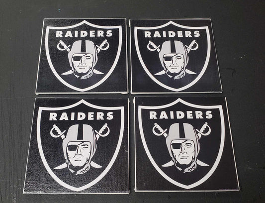 Las Vegas Raiders coasters