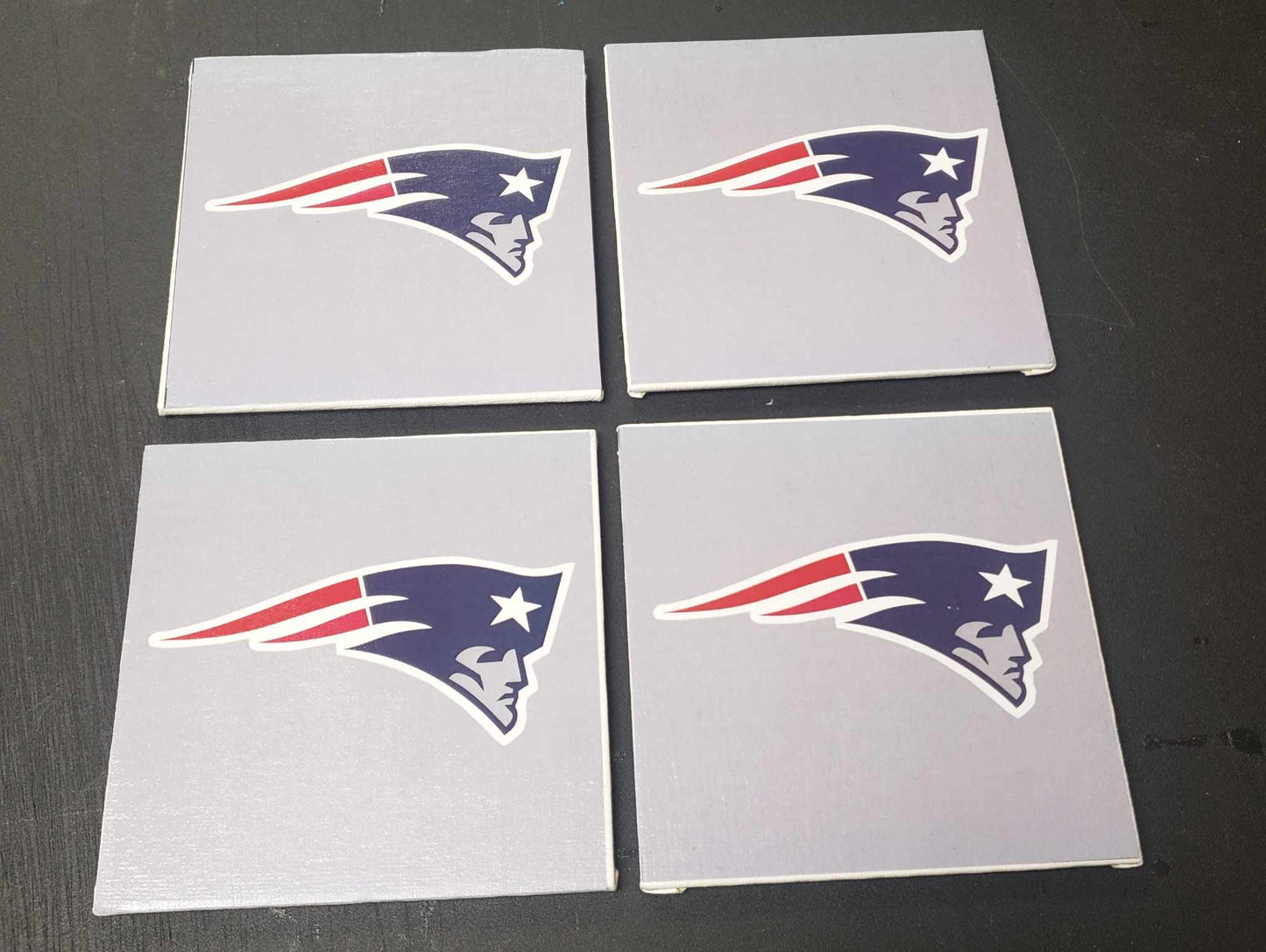 New England Patriots coasters