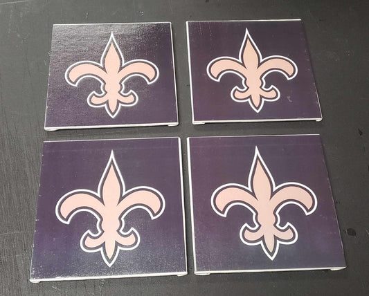 New Orleans Saints coasters