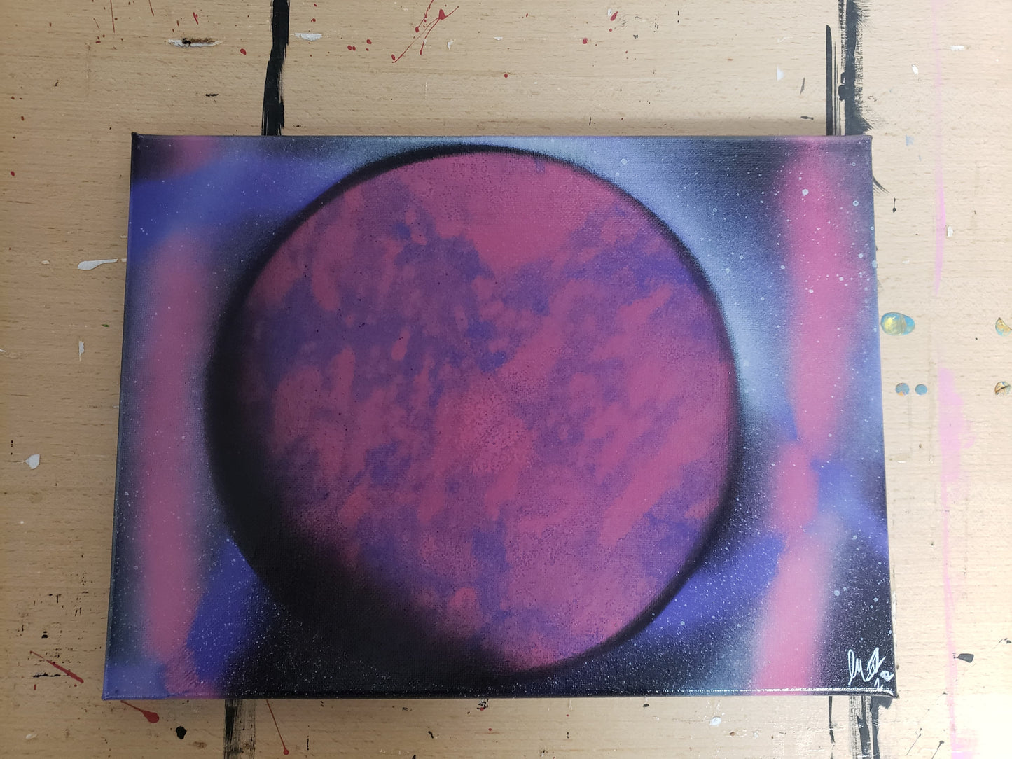 Pink and Purple Planet
