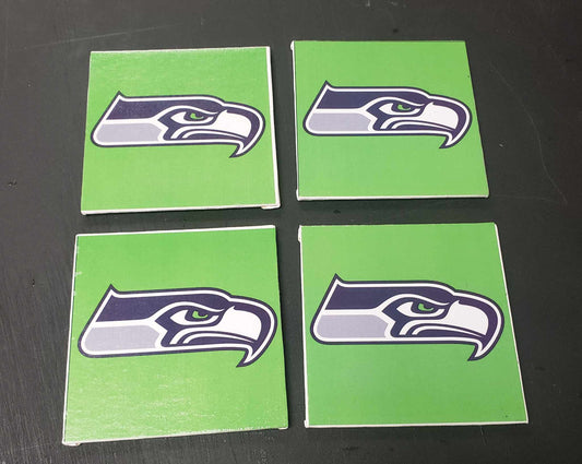 Seattle Seahawks coasters