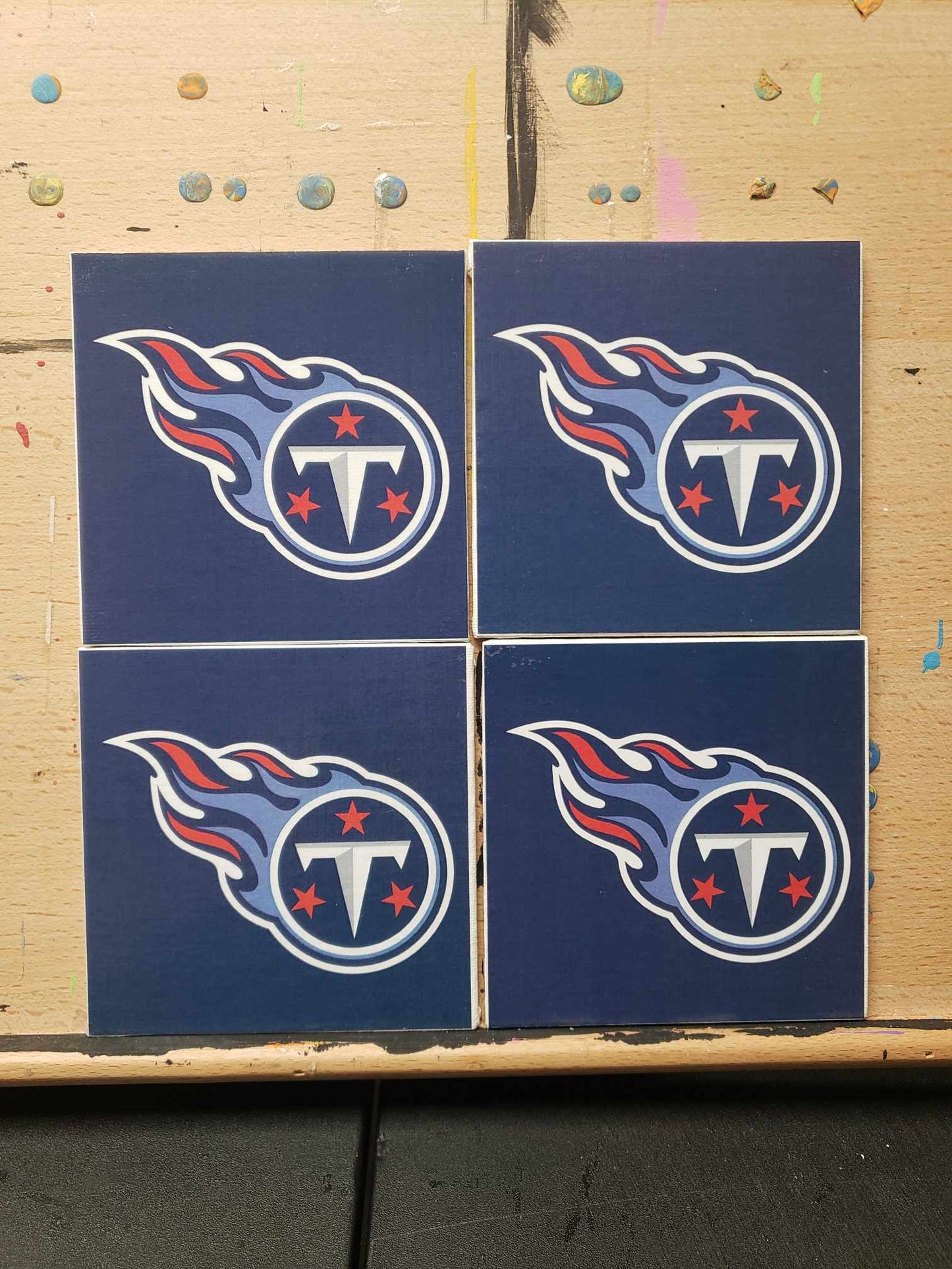 Tennessee Titans coasters