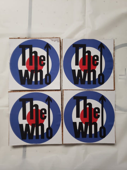 The Who coasters