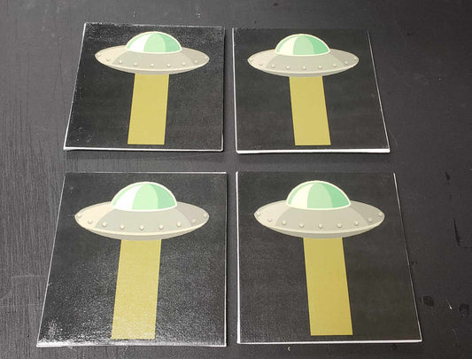 UFO coasters