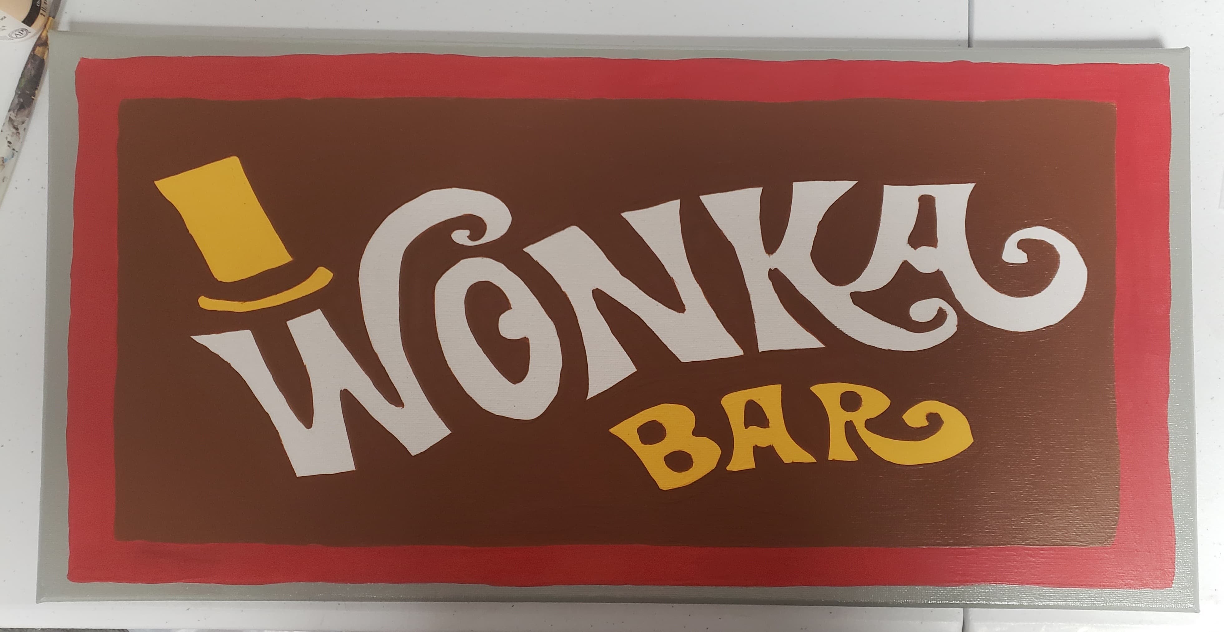 Willy Wonka Bar Wrapper Templates